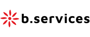 b.services logo black